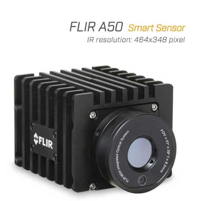 FLIR-A50-51 กล้องถ่ายภาพความร้อนแบบติดตั้ง Smart Sensor Type (Advanced) | 464×348 Pixel